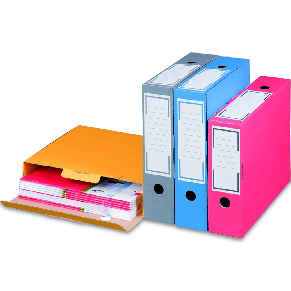 Archiv-Ablagebox, gelb (315x96x260 mm)