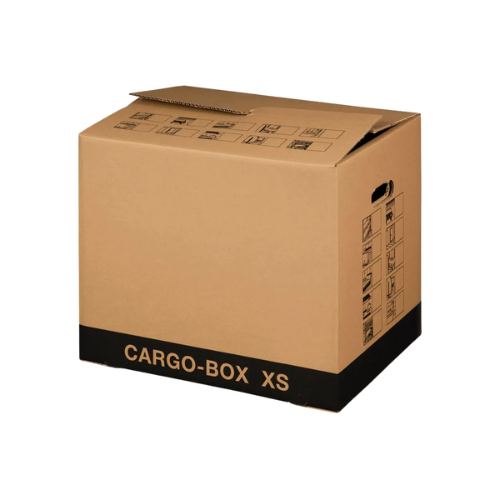 Umzugskarton Cargobox ECO mit praktischem Steckboden (455x345x380 mm)