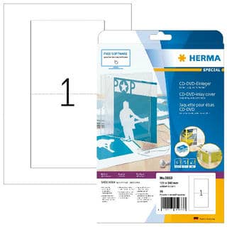 CD-Einleger, aus Karton, nicht klebend – 121 x 242 mm
