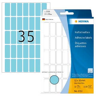 Vielzwecketiketten blau