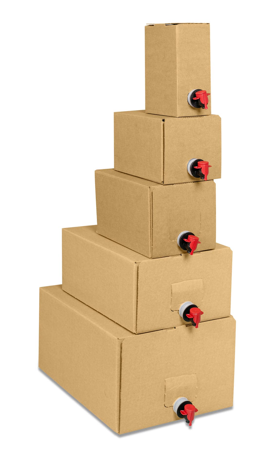 Karton für Bag-in-Box 20 Liter, Retail-Set inkl. Beutel (295x200x390 mm)