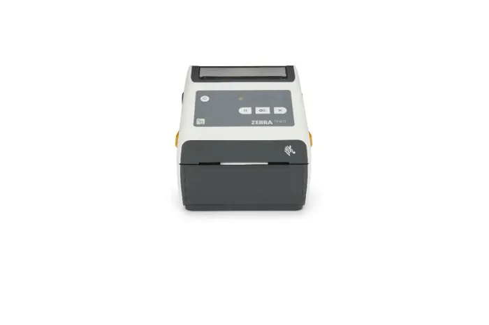 Etikettendrucker ZEBRA ZD421d Healthcare, 8 Punkte/mm (203dpi), RTC, USB, USB-Host, BT (BLE), Ethernet, weiß