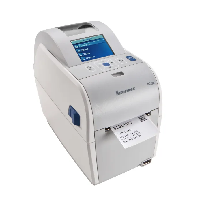 Etikettendrucker HONEYWELL PC23d, 203dpi, VS, RTC, Display, EPLII, ZPLII, IPL, USB
