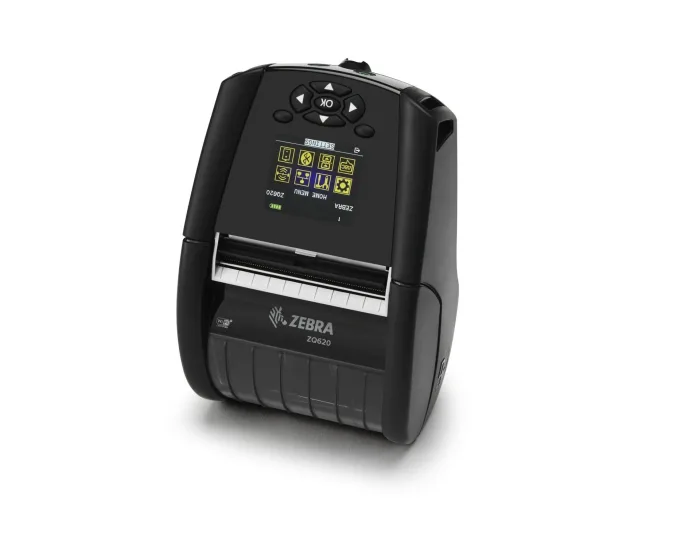 Etikettendrucker ZEBRA ZQ620 PLus, 19mm Kern, RS232, BT (BLE), 203dpi