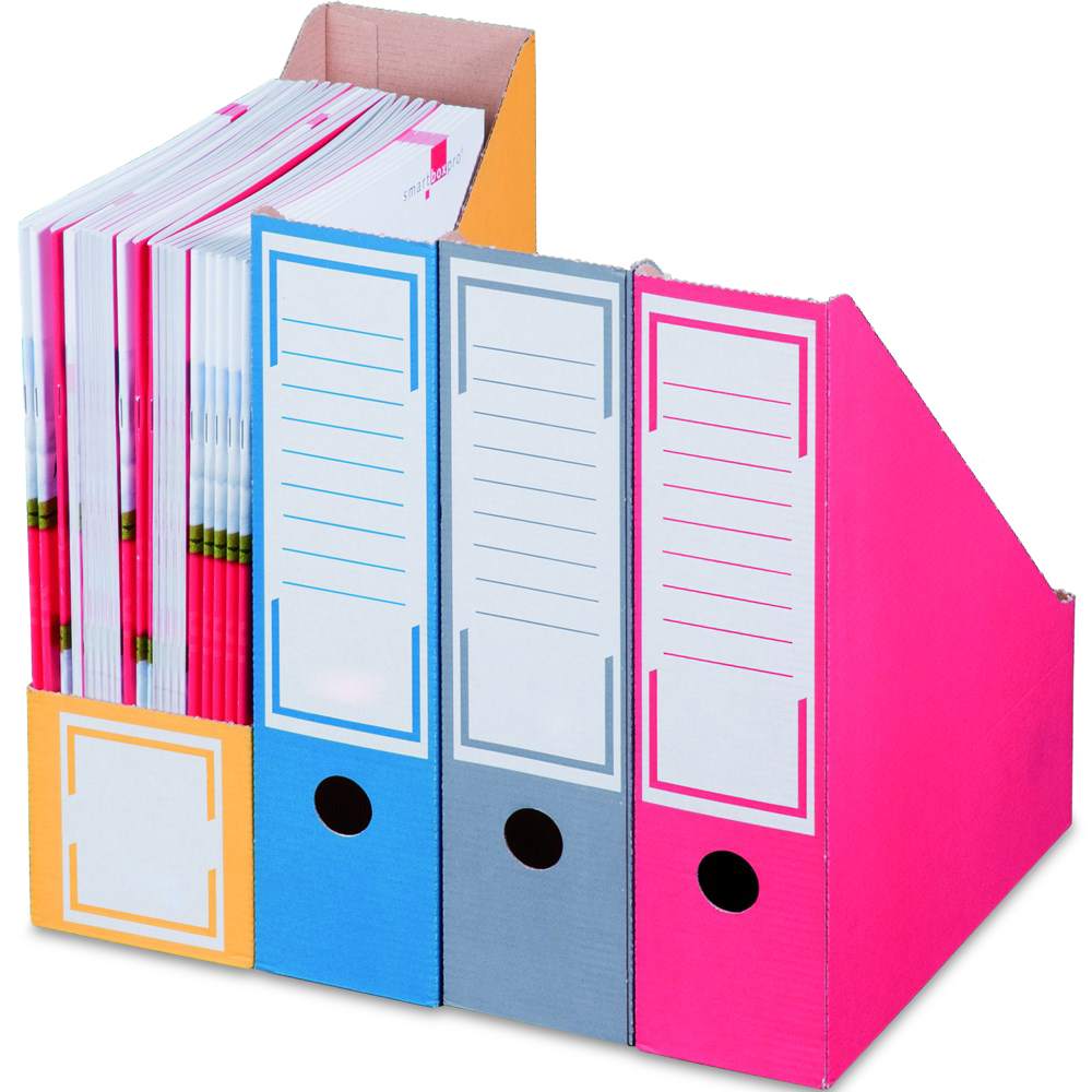 Archiv-stehsammler, blau (257x97x317 mm)