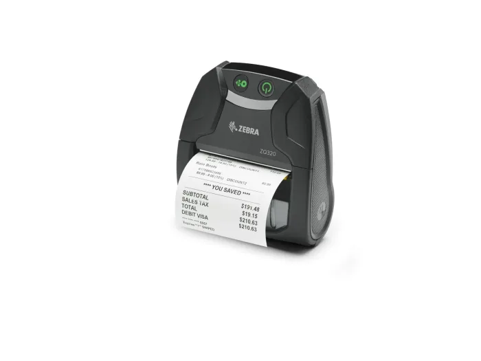 Etikettendrucker ZEBRA ZQ320 Plus, Outdoor, USB-C, BT (BLE), NFC, 203dpi