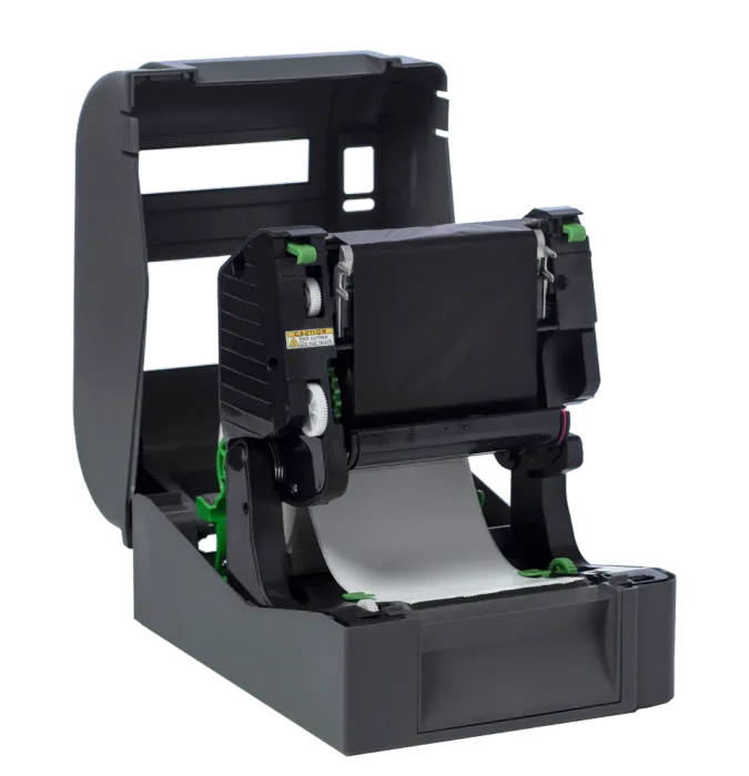 BROTHER TD-4420TN, 4 Zoll, Thermodirekt-/Thermotransferdruck, 203dpi, USB 2.0, Ethernet, seriell, grau