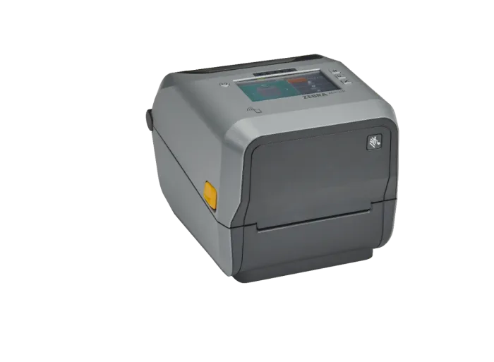 Etikettendrucker ZEBRA ZD621R, 8 Punkte/mm (203dpi), Disp. (Farbe), RTC, RFID, USB, USB-Host, RS232, BT (BLE), Ethernet, grau
