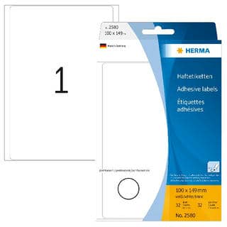Vielzwecketiketten weiß – 100 x 149 mm