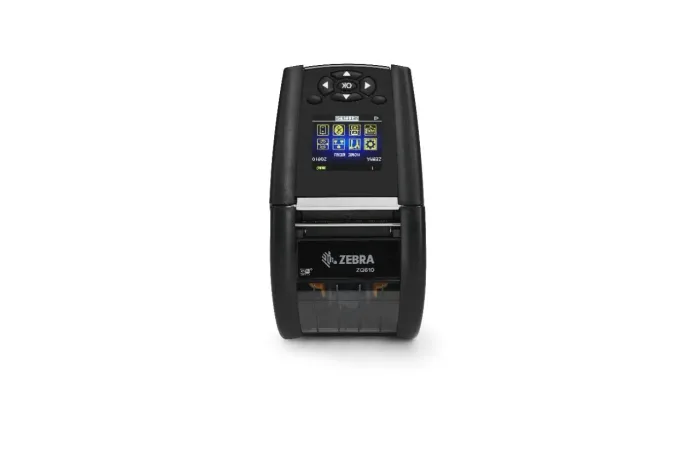 Etikettendrucker ZEBRA ZQ610 PLus, 19mm Kern, RS232, BT (BLE), 203dpi
