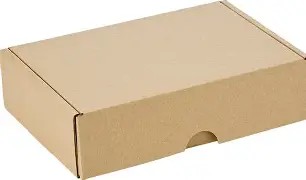 Maxibriefkarton, braun (160x113x42 mm)