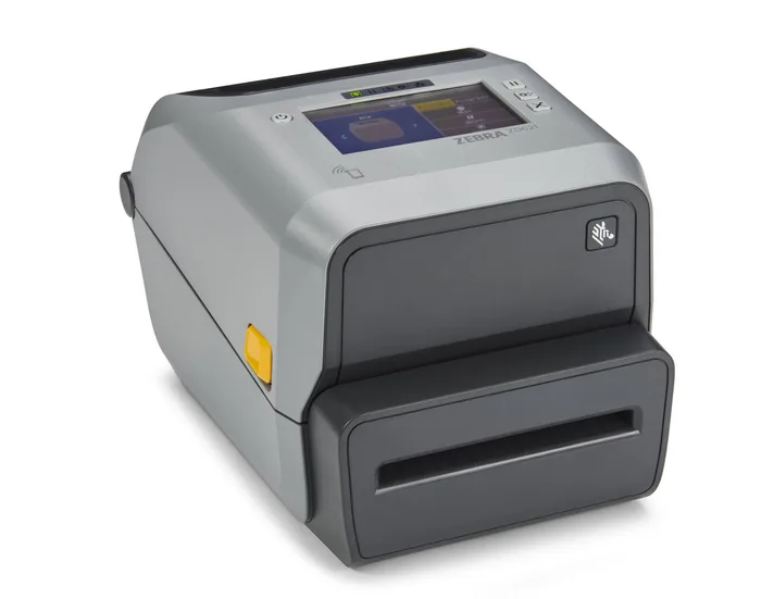 Etikettendrucker Zebra ZD621d, 8 Punkte/mm (203dpi), Peeler, RTC, USB, USB-Host, RS232, BT (BLE), Ethernet, grau