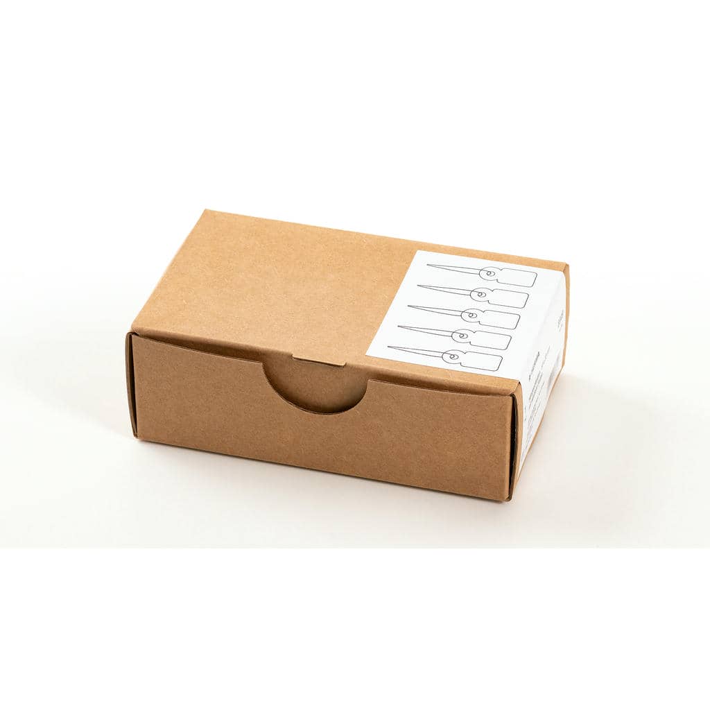Hängeetiketten mit Faden weiß, 1000 St. – 10 x 22 mm