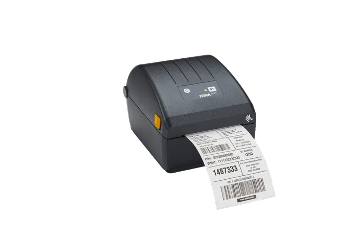 Etikettendrucker Zebra ZD230, 8 Punkte/mm (203dpi), EPLII, ZPLII, USB, BT (4.1), WLAN, schwarz