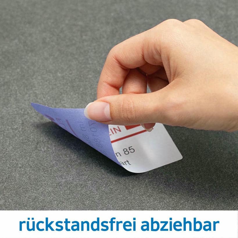 Vielzwecketiketten, ablösbar – 52 x 82 mm