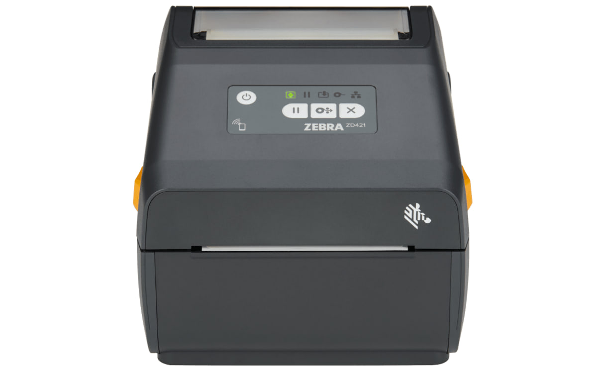 Etikettendrucker Zebra ZD421d, 8 Punkte/mm (203dpi), RTC, USB, USB-Host, BT (BLE), Ethernet