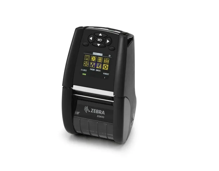 Etikettendrucker ZEBRA ZQ610 PLus, 19mm Kern, RS232, BT (BLE), 203dpi