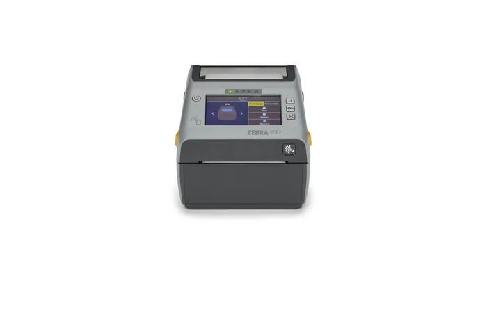 Etikettendrucker Zebra ZD621d, 8 Punkte/mm (203dpi), Peeler, RTC, USB, USB-Host, RS232, BT (BLE), Ethernet, grau
