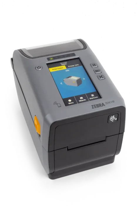 Etikettendrucker ZEBRA ZD611, 8 Punkte/mm (203dpi), Disp. (Farbe), RFID, EPLII, ZPLII, USB, BT (BLE), Ethernet