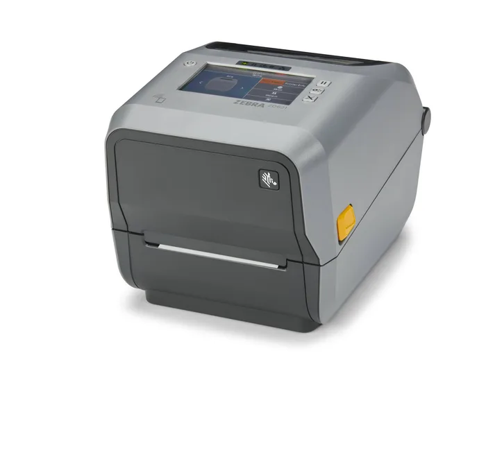 Etikettendrucker Zebra ZD621d, 8 Punkte/mm (203dpi), Peeler, RTC, USB, USB-Host, RS232, BT (BLE), Ethernet, grau