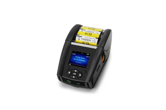 Etikettendrucker ZEBRA ZQ610 PLus, 19mm Kern, RS232, BT (BLE), 203dpi