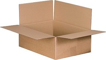 Versandkarton 1-wellig (195x145x90 mm) - Braun